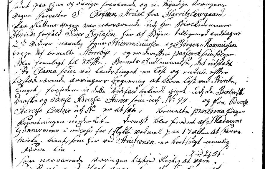Eiler Struch - Skifte 1776, fol.97